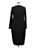 Torrid Solid Black Casual Dress Size 3X Plus (3) - photo 2