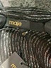 Maje Metallic Black Cocktail Dress Size EU (FR) 42 / US 10 - photo 7