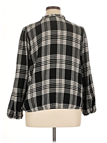 Eyeshadow 3/4 Sleeve Blouse (view 2)