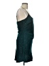 Le Lis 100% Polyester Stars Teal Cocktail Dress Size L - photo 4