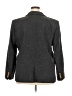 J.Crew Chevron-herringbone Gray Wool Blazer Size 20 - photo 2