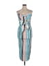 Assorted Brands Stripes Blue Casual Dress Size 1X - photo 1