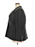 J.Crew Chevron-herringbone Gray Wool Blazer Size 20 - photo 5