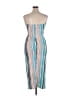 Assorted Brands Stripes Blue Casual Dress Size 1X - photo 2