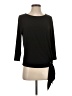 Ivanka Trump Black 3/4 Sleeve Top Size P (petite) - photo 1