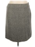 Merona Chevron-herringbone Gray Formal Skirt Size 22 - photo 1