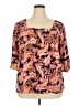 C established 1946 Orange 3/4 Sleeve Blouse Size 24W - photo 1