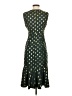 Shein 100% Polyester Polka Dots Green Cocktail Dress Size 4 - photo 2
