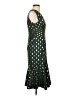 Shein 100% Polyester Polka Dots Green Cocktail Dress Size 4 - photo 4