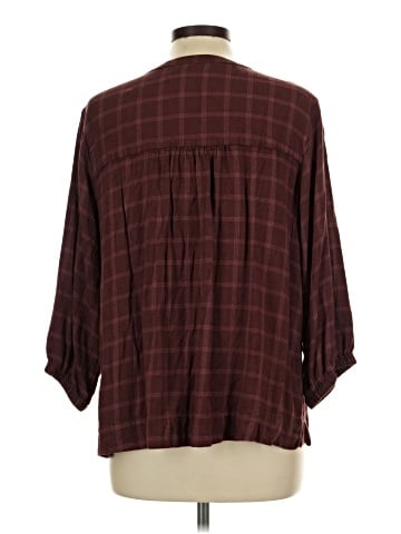 Wrangler Jeans Co 3/4 Sleeve Blouse (view 2)