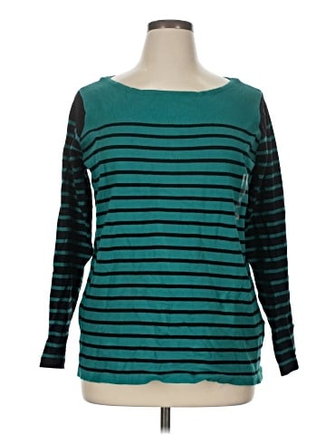 Jones New York 3/4 Sleeve T-Shirt (view 1)