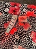 Elle 100% Polyester Floral Red Sleeveless Blouse Size XL - photo 7