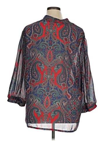 Teddi 3/4 Sleeve Blouse (view 2)