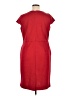 Dana Buchman Solid Red Cocktail Dress Size 16 - photo 2