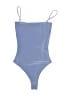 PrettyLittleThing Blue Bodysuit Size 2 - photo 1