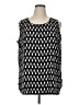 Mario Serrani 100% Polyester Black Sleeveless Blouse Size XL - photo 1