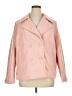 Just Fab 100% Polyester Pink Coat Size XXL - photo 1