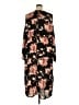 GO COCO Floral Black Casual Dress Size 3X - photo 2