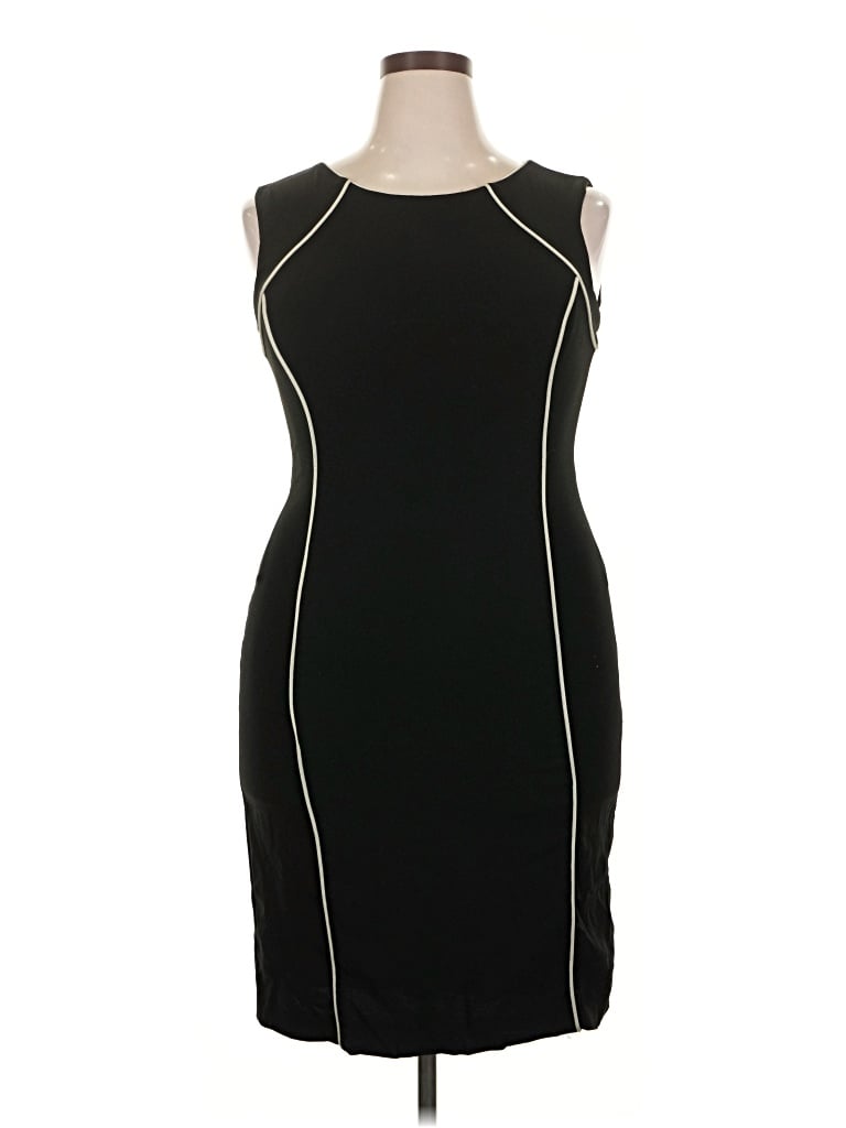 Pre-owned Kasper Cocktail Dress In Black