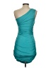 ASOS Solid Teal Cocktail Dress Size 4 - photo 2