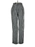 Rita Row Checkered-gingham Gray Casual Pants Size XS - photo 1