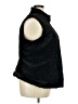 Unbranded 100% Polyester Black Faux Fur Vest Size 2X - photo 4