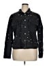 TGLA Polka Dots Black Denim Jacket Size 1X - photo 1