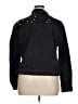 TGLA Polka Dots Black Denim Jacket Size 1X - photo 2