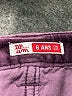 DPAM 100% Cotton Solid Purple Skirt Size 6 - photo 3