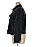 TGLA Polka Dots Black Denim Jacket Size 1X - photo 5