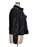 TGLA Polka Dots Black Denim Jacket Size 1X - photo 4