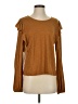 Garnet Hill Brown 3/4 Sleeve T-Shirt Size S - photo 1