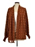 Unbranded 100% Polyester Brown Kimono Size L - photo 1