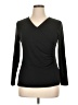 Talbots Outlet Black Long Sleeve Top Size XL (petite) - photo 1