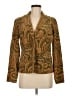 Liz Claiborne Paisley Brown Blazer Size 4 - photo 1