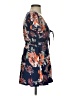 Lulus 100% Rayon Floral Blue Casual Dress Size S - photo 4