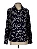 Shein 100% Polyester Print Blue Long Sleeve Blouse Size L - photo 1