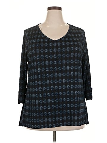 Dana Buchman 3/4 Sleeve Blouse (view 1)