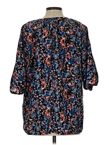 Sag Harbor 3/4 Sleeve Blouse (view 2)