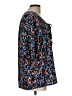 Sag Harbor 100% Polyester Blue 3/4 Sleeve Blouse Size L - photo 4