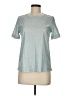 On Twelfth Metallic Silver Short Sleeve T-Shirt Size M - photo 1