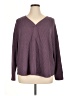 Terra & Sky Purple Pullover Sweater Size 1X - photo 1