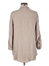 Bobi Tan 3/4 Sleeve Button-Down Shirt Size M - photo 2