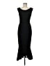 Unbranded Solid Black Cocktail Dress Size M - photo 1