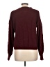 Unbranded 100% Acrylic Solid Burgundy Pullover Sweater Size Lg - photo 2