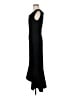 Unbranded Solid Black Cocktail Dress Size M - photo 5