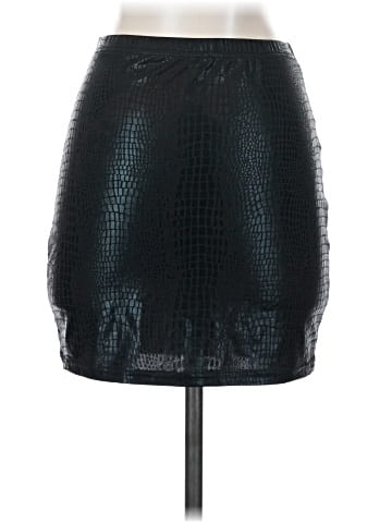Unbranded Faux Leather Skirt (view 2)