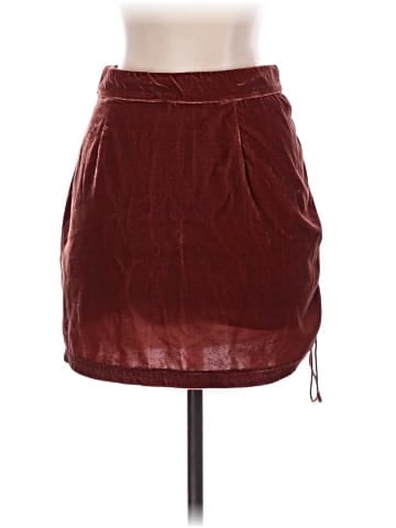Free People Faux Leather Skirt (view 2)