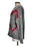 Ann Taylor LOFT Outlet Hearts Gray Pullover Sweater Size L - photo 5