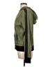 Forever 21 100% Polyester Solid Green Jacket Size L - photo 5